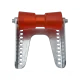 Polyrolle orange RP8 200 x 80 mm