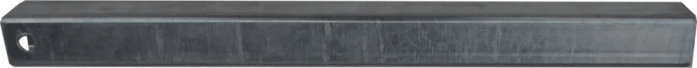 Einsteckteil 40 x 40 mm verzinkt, 500 mm lang