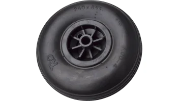 Hohlkammer Vollgummirad 260 x 85 mm für Slipmatic