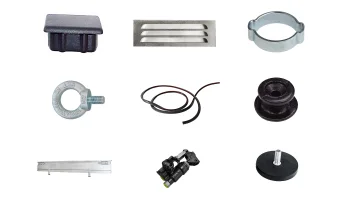 Aufbaubeschläge / Eckpfosten usw.